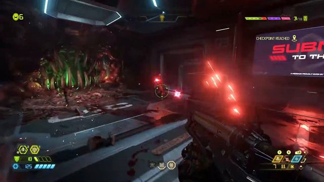 Doom Eternal Walkthrough - Part 5 - Super Gore Nest смотреть онлайн