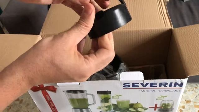 UNBOXING Severin MIXER SM 3738 2 in 1, Mix & Go + edelstahl-gebürstet-schwarz - AMAZON смотреть онлайн