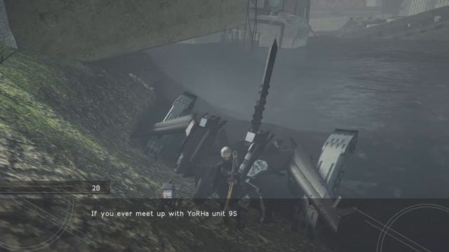 NieR:Automata - 9S Finds 2B's Flight Unit смотреть онлайн