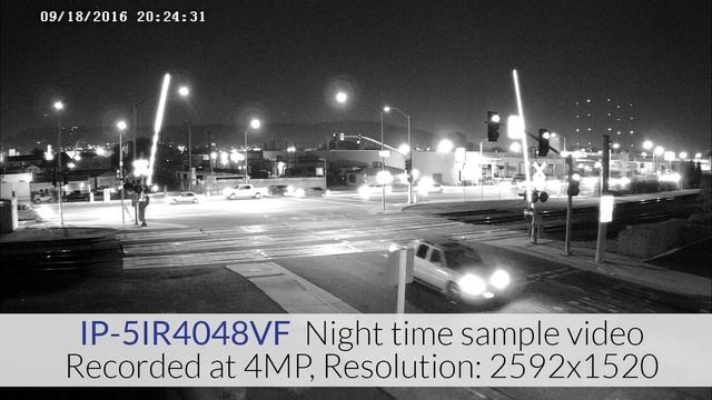 IP-5IR4048VF - H.265 4MP IP Bullet Camera Day & Night Sample Video смотреть онлайн