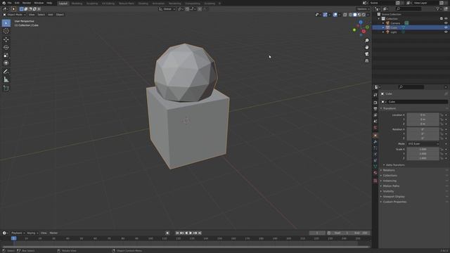 [2.92] Blender Tutorial: Join and Separate Objects смотреть онлайн