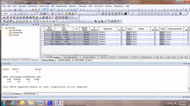 PSS®E: Tutorial 5 - Dynamic Simulation Module смотреть онлайн
