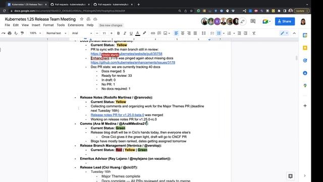 Kubernetes Release Team Weekly Meeting for 20220811 смотреть онлайн
