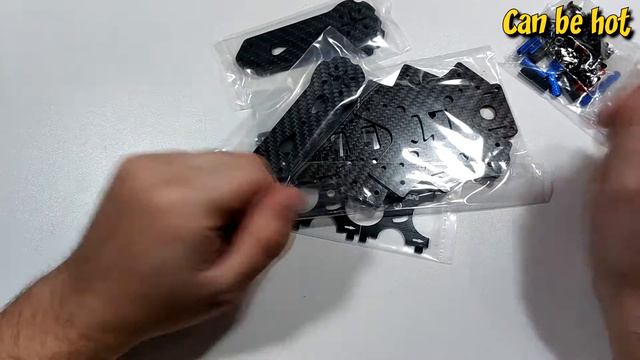 ✖️ Карбоновая рама для квадрокоптера Lantian LTX-HEX4-215 ⚙️ смотреть онлайн