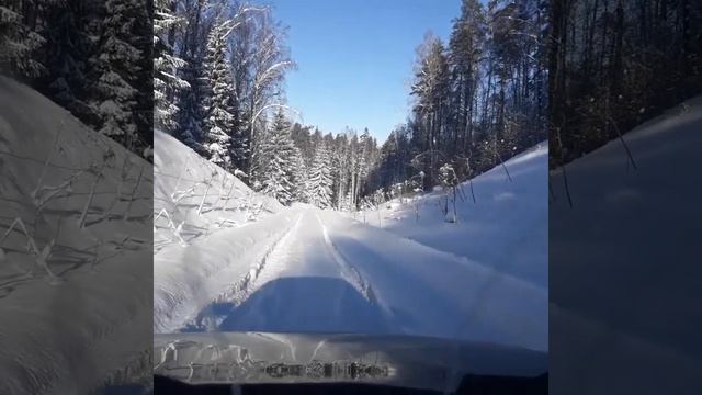 "Шевролет- Нива",хорошая машина.По снегу на "Ниве". смотреть онлайн
