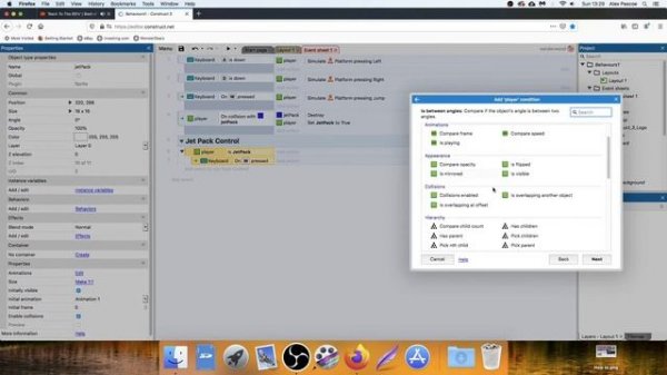 Jet Pack Game Mechanic - Construct 3 Tutorial
