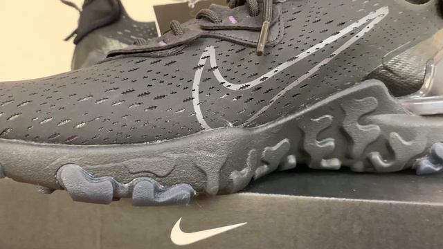 UNBOXING : NIKE REACT VISION BLACK смотреть онлайн