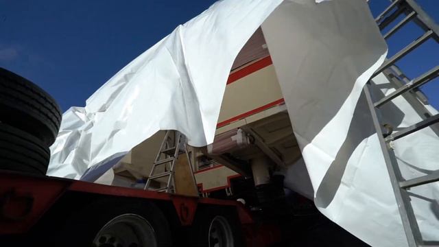 Перевозка буровой установки из СПб в Искитим шириной 4.6м смотреть онлайн