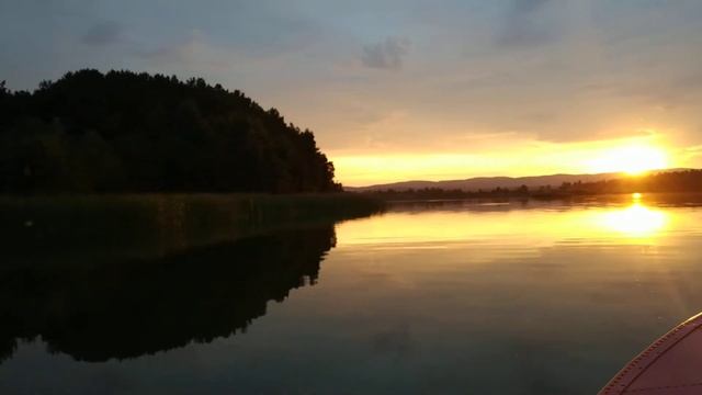 Путешествие по Каслинским озёрам на моторной лодке, Елена Халдина смотреть онлайн