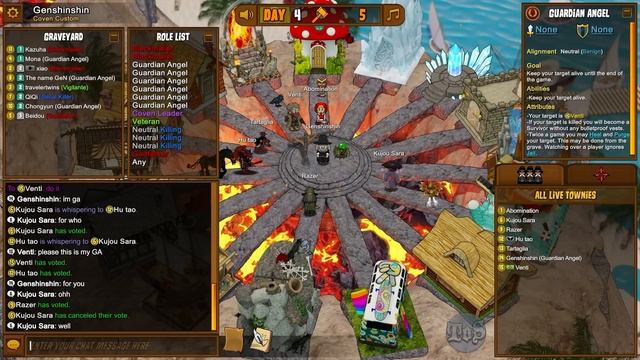 GUARDIAN CREATES CHAOS | Town of Salem смотреть онлайн