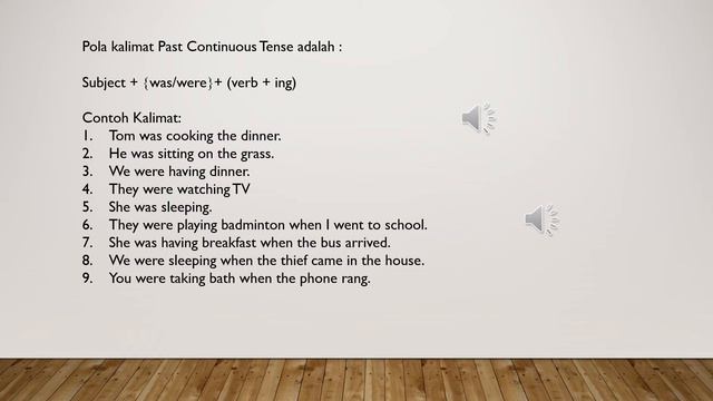Past Continuous Tense SMP смотреть онлайн