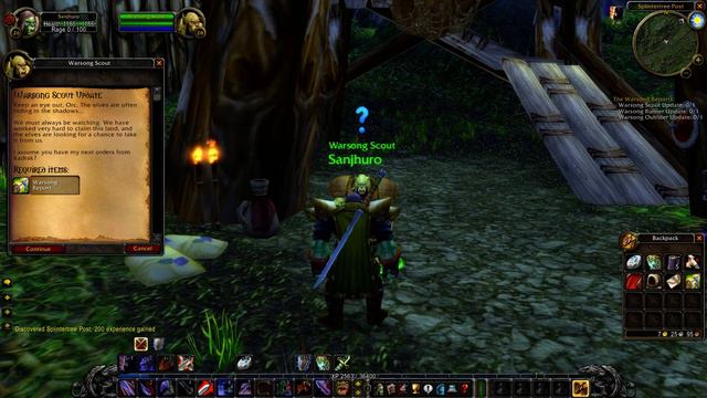 World of Warcraft: Ashenvale: Warsong Scout Update смотреть онлайн