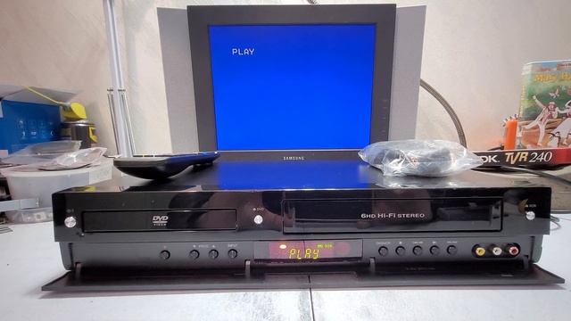 VIDEOREGISTRATORE VHS DVD PLAYER LG V390 6 TESTINE HI-FI STEREO CONDIZIONI ECCELLENTI + TELECOMANDO смотреть онлайн