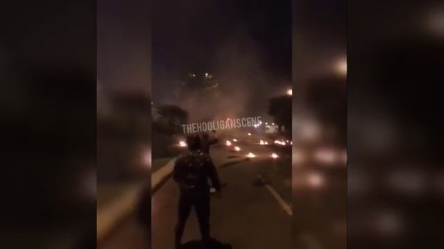 Ajax hooligans attack AEK Athens! (26-10-2018) смотреть онлайн