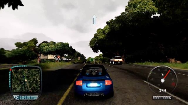 HOW BIG IS THE MAP in Test Drive Unlimited? Drive Across the Map (FAST) смотреть онлайн