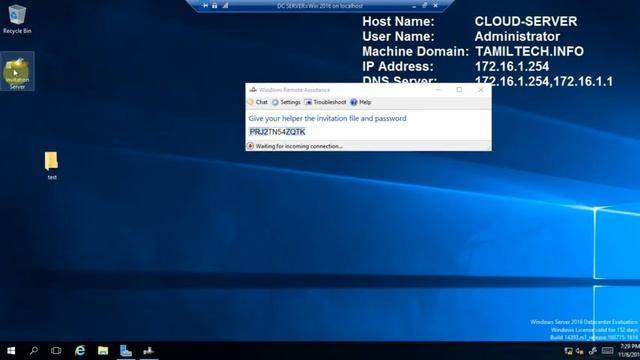 Configuring Remote Assistance in Windows Server 2016 смотреть онлайн