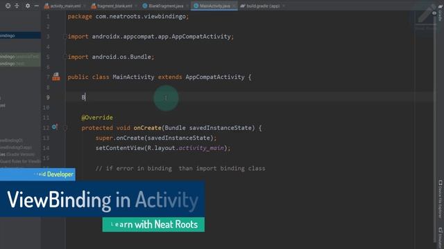 View Binding in Android смотреть онлайн