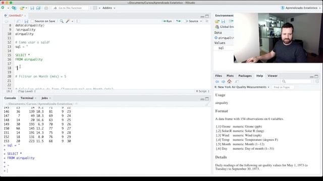 #10 SQL no R | R e RStudio Básico para Iniciantes смотреть онлайн
