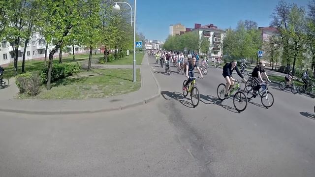 Велопарад в Бобруйске на 1 мая смотреть онлайн
