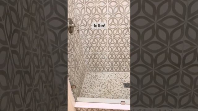 Glass Shower Door Clean up! Hard Water stains gone! смотреть онлайн