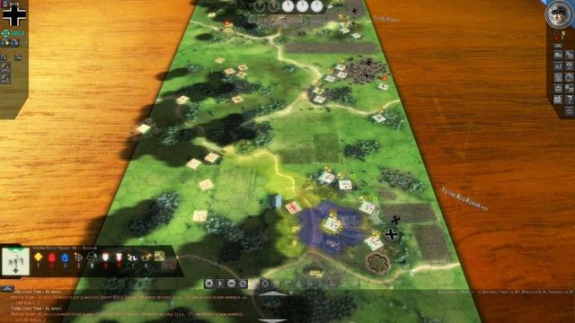 Conflict of Heroes - Awakening the Bear - Bug River Defense смотреть онлайн