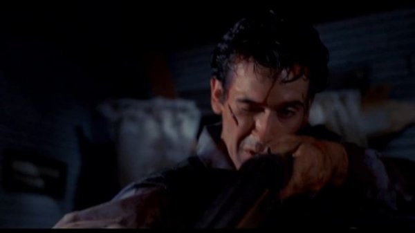 'Ash Fights His Evil Hand' Scene | Evil Dead 2