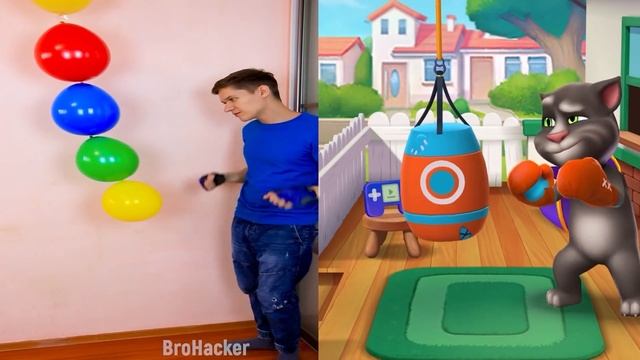 Imitate Angela & Talking Tom Challenge - My Parody COMPLETE EDITION смотреть онлайн