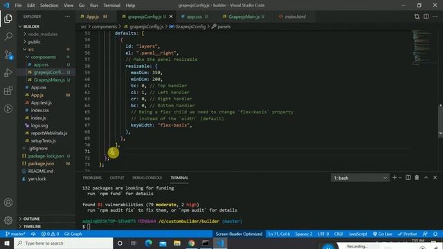 Webpage builder Tutorial-2 | Grapes js | for beginners смотреть онлайн