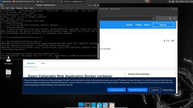 Installing dvwa with docker смотреть онлайн