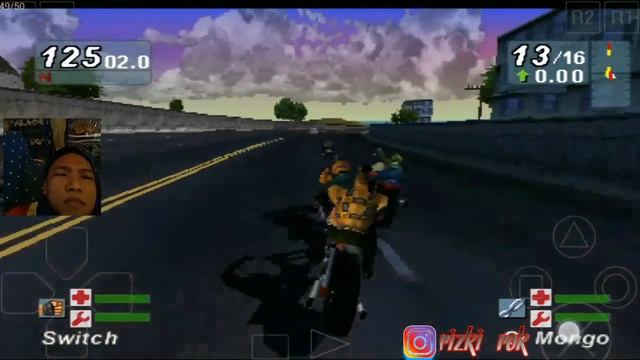 GAME PS1 ROAD RASH JAIL BREAK ( NOSTALGIA ) | PLAYSTATIONONE смотреть онлайн