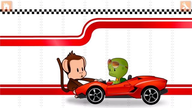 Learn colors with Monkey Preschool Fix-It | Educational Game for Kids смотреть онлайн