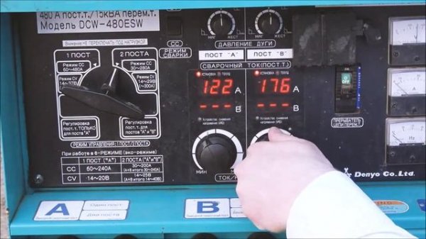 Сварочный агрегат Denyo (Япония) модель DCW-480 ESW