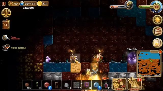 "Подземелье в огненном плену" - Craft The World - / DLC Герои/ #25 смотреть онлайн