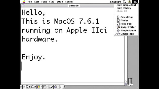 Apple Macintosh - MacOS 7.6.1 (1997) by Apple Computer смотреть онлайн