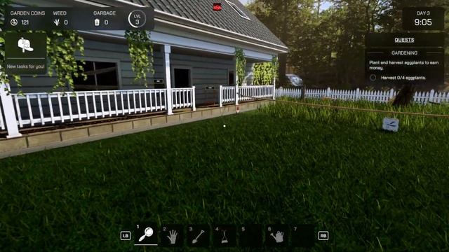 Garden Simulator Gameplay Part1 Very good game to relax смотреть онлайн