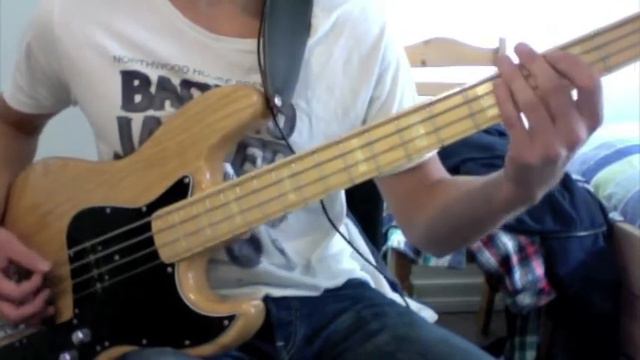Muse - Big Freeze (Bass cover) TABS :) смотреть онлайн