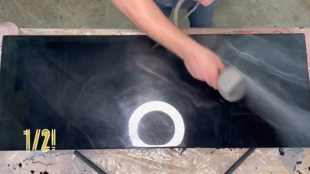 Заливание столешниц эпоксидной смолой