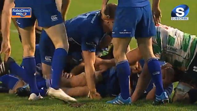 Jimmy Gopperth 3rd & game clinching penalty - Benetton Treviso v Leinster 24th Nov 2013 смотреть онлайн