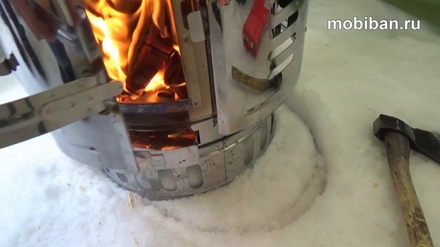 Мобиба МБ-15 + Паробомба-3. Установка и вывод на режим бани смотреть онлайн