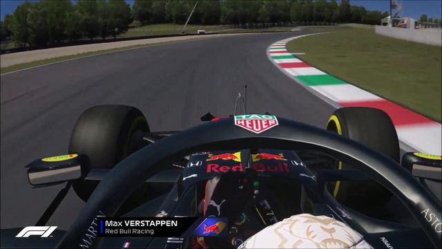 F1 2020 Tuscan Grand Prix Max Verstappen OnBoard - Assetto Corsa смотреть онлайн