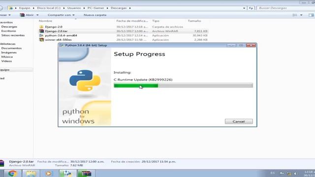 Como Instalar Django 2.0 con Pip y Python 3.6.4 смотреть онлайн