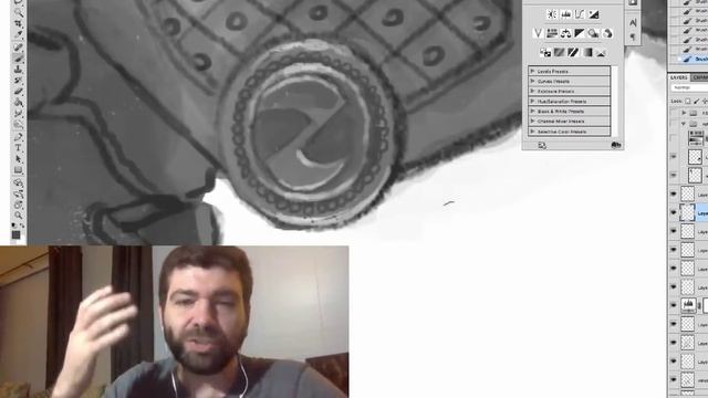 Master Yobei concept art (Time-Lapse) смотреть онлайн