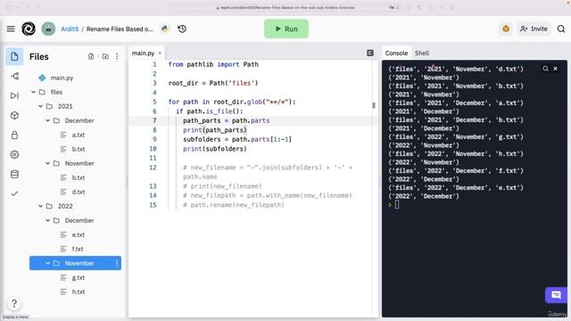 (Solution) Rename All Files Based on Sub-Sub-Folders | Automate Everything with Python смотреть онлайн