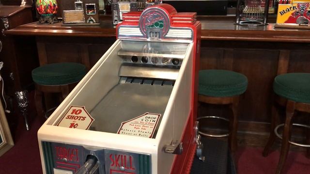 1937 ABT Penny Moving-Target Shooting Gallery Arcade Game SOLD смотреть онлайн