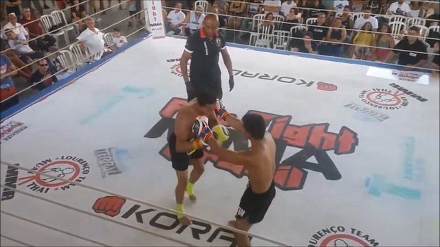 Vagner "Mutano" (BTW TEAM/Tank) vs Claudio (SAGAT THAI/VETO MENDES) Pro Fight MMA Brasil 39 смотреть онлайн