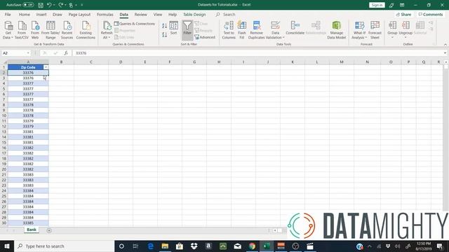 Excel - Unique Values Tutorial смотреть онлайн