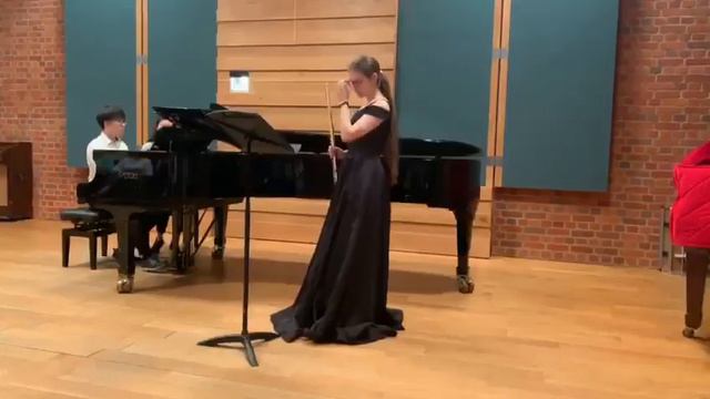 Sonata fir flute and piano, Poulenc смотреть онлайн