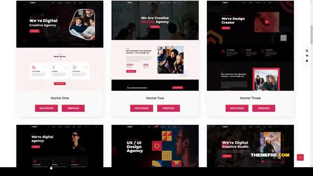 Dabble - Creative Agency and Portfolio WordPress Theme bootstrap business Koharu смотреть онлайн