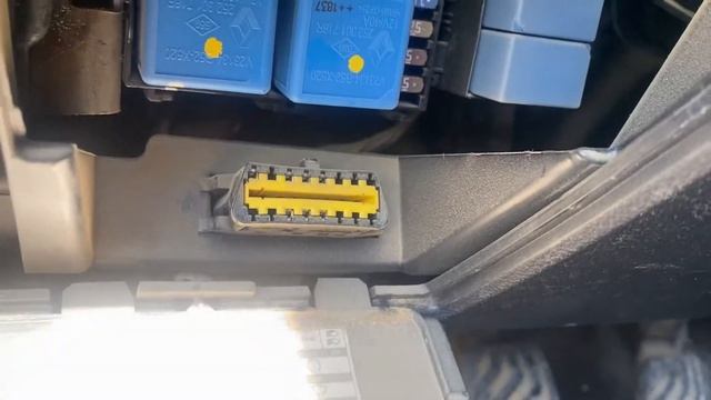 2019 Dacia Duster OBD Port Location