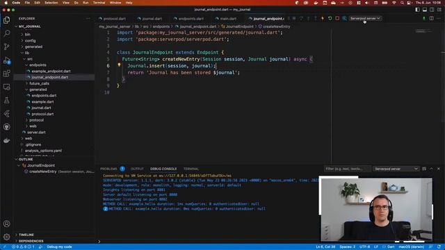 Live Learning - Exploring Serverpod Together: Creating a Journal App смотреть онлайн